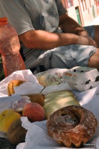 Een van onze heerlijke lunches!