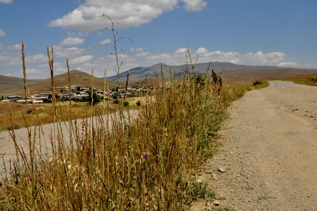 On the gravel