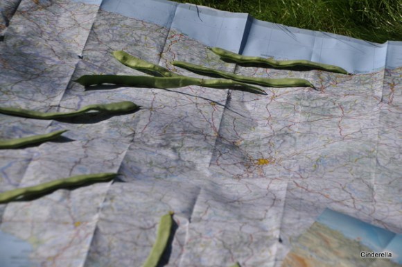 We bepalen de route voor Spanje