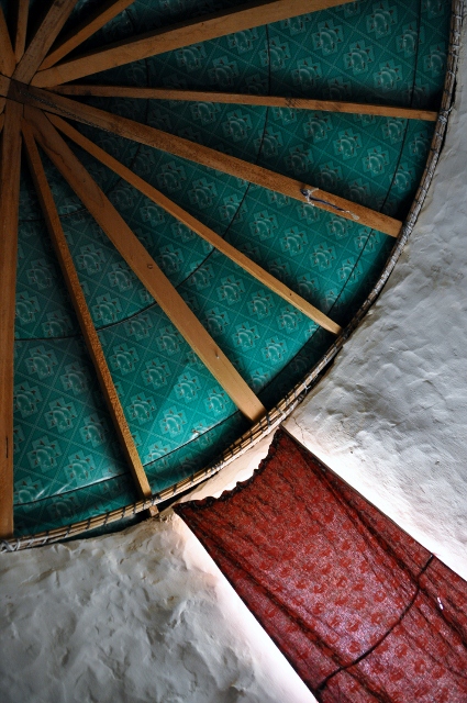 Inside of tikit, too hot to sty too long