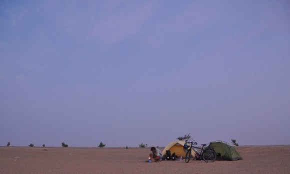 Finally, we can camp in the Sahara!