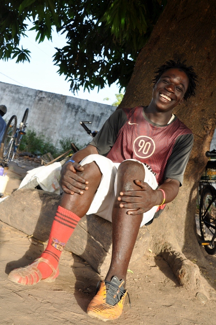 Musa, one of the nice village boys