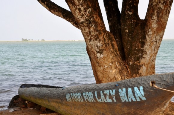 Lot's of Lazy Man in Africa