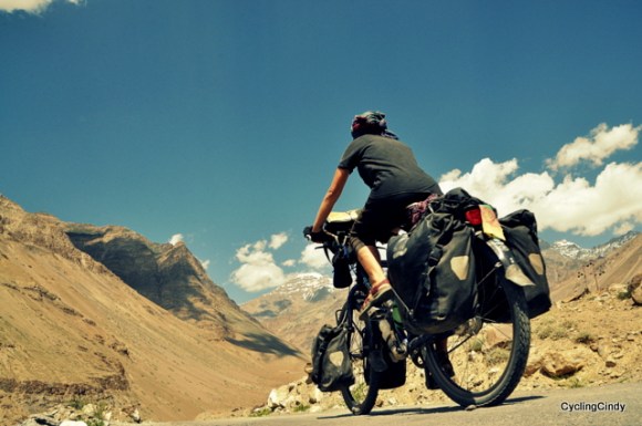 Cindy behind, as Usual