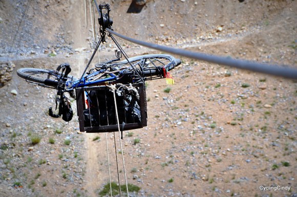 The road stops to exist. North India