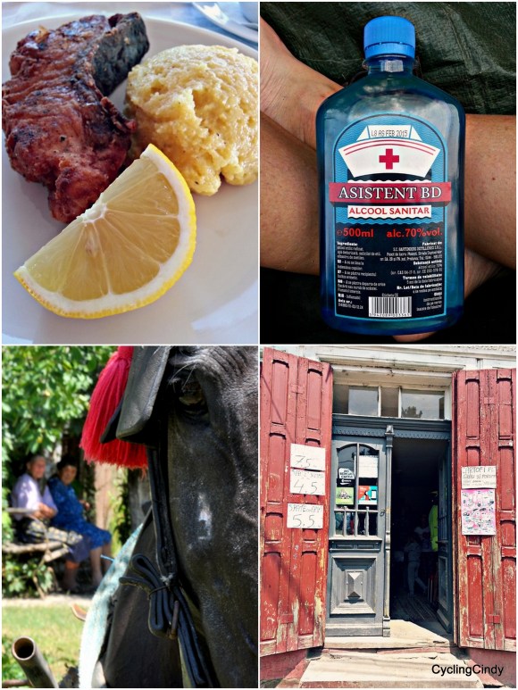 Very simple good food, with lovely daily views, makes Romania GREAT