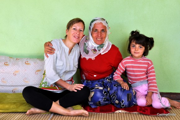 Hospitality from the Kurds is amazing. Here I slept with a Turkish mom and her youngest on the rooftop on one big mattress