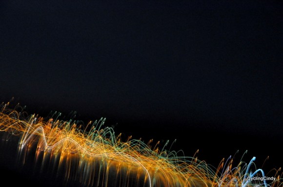 The shore opposite where we spend the night in our tent