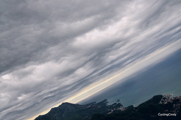 Watching down on Buddva