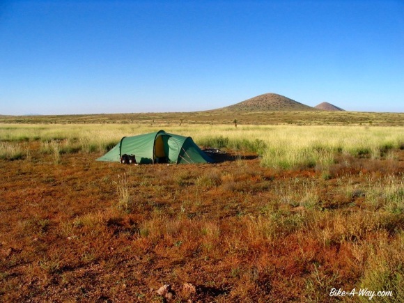 Wild camping in New Mexico, USA