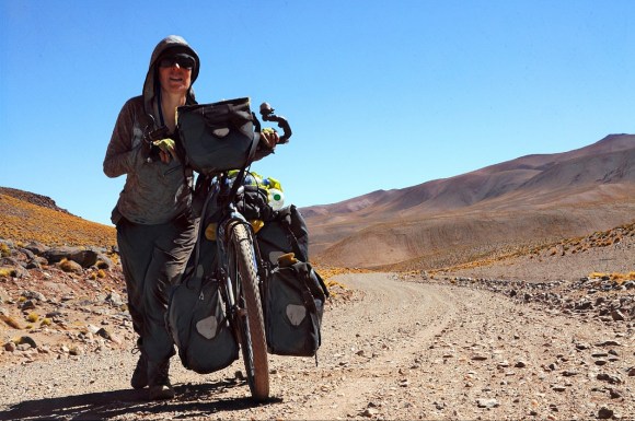 On to a 4500 meter pass in Argentina