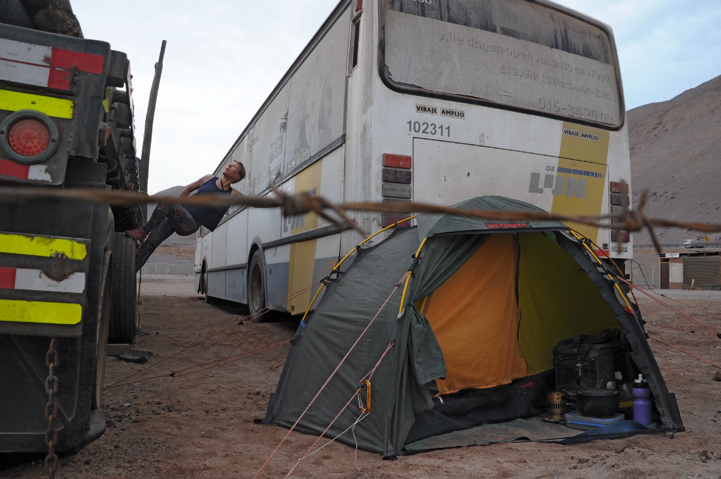 Start of Atacama desert, Chile, 2017