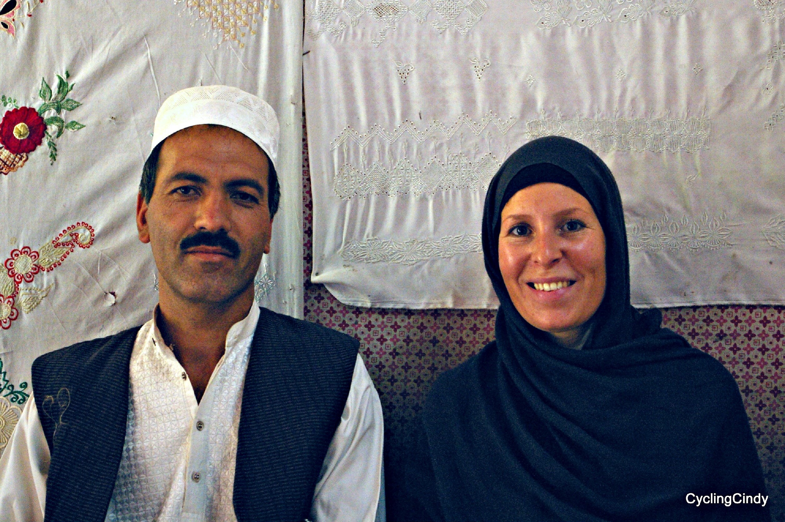 2007 Herat, a tailor who made me the most beautiful drawstring kameez ever, the border set in handcarved mirrors.