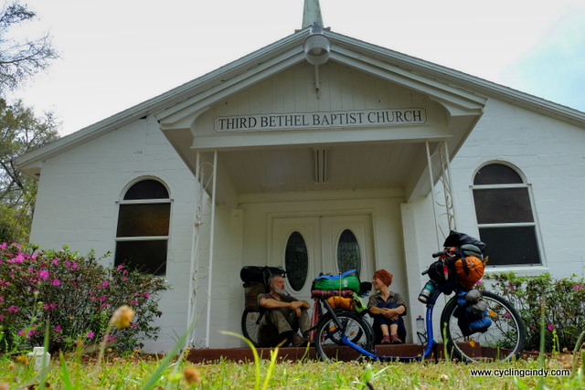 An abundance of churches