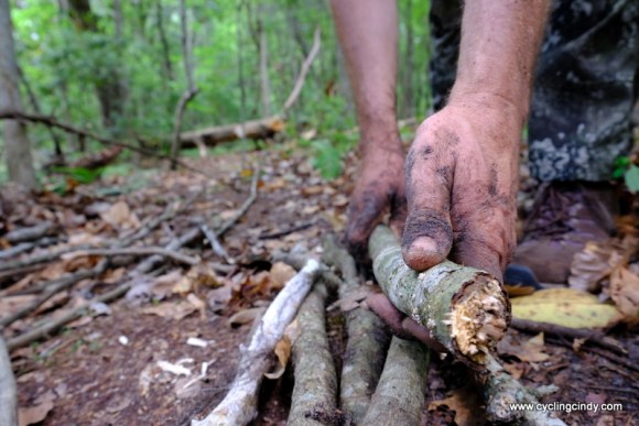 Building of cool pit