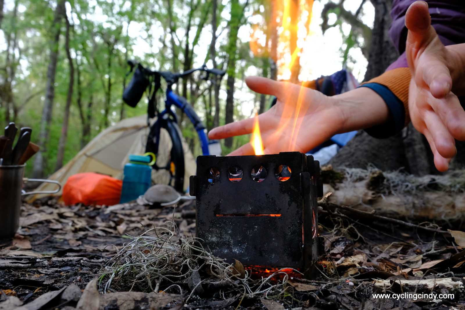Bushbox fire