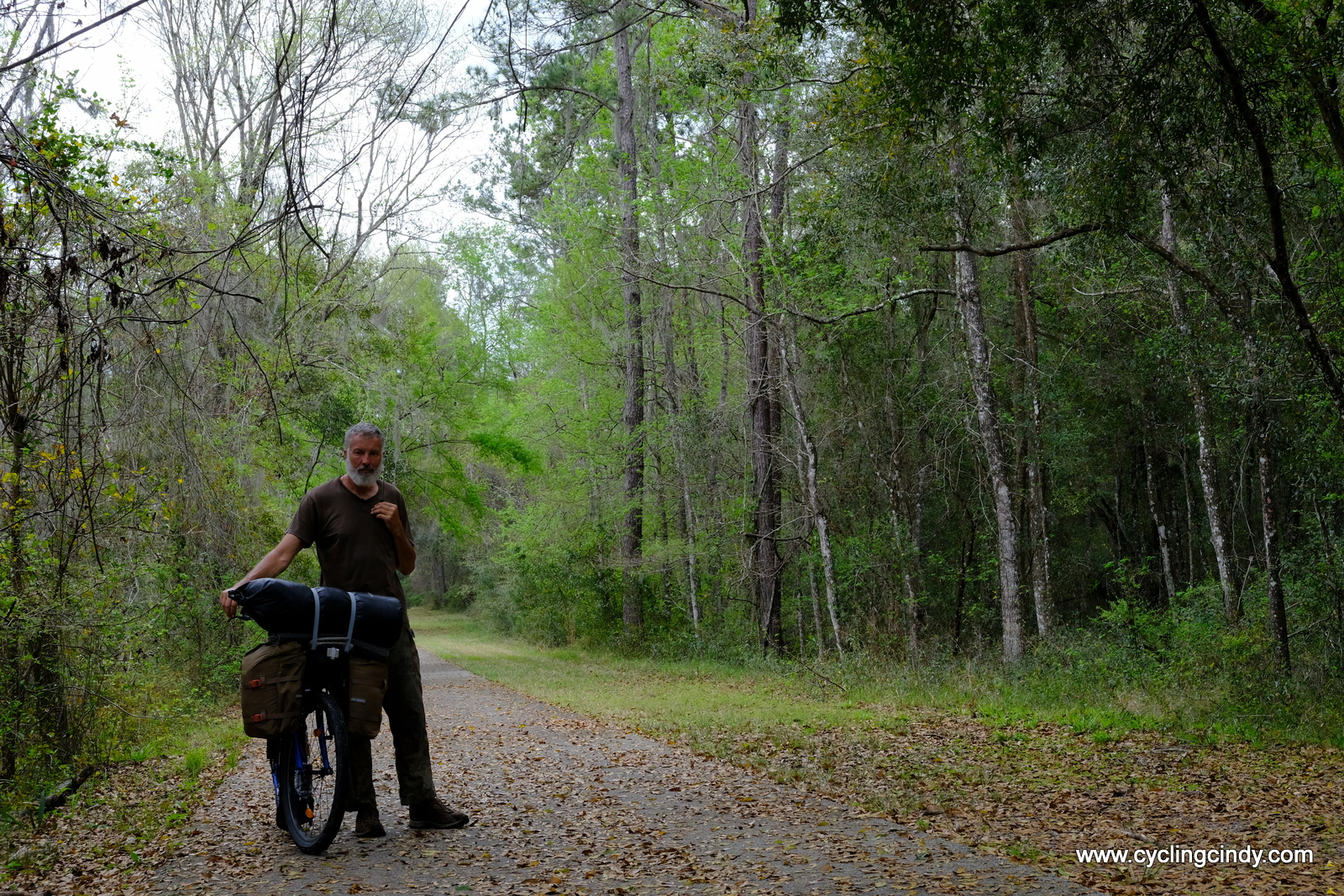 On the trail towards Gainesville
