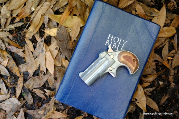 The Bible and the gun, I prefer the first