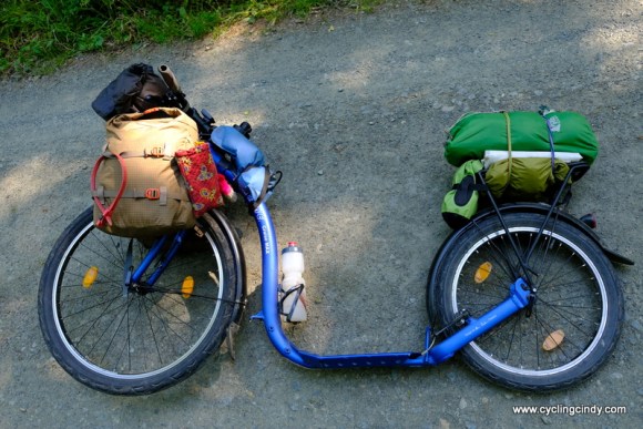 A much lighter set-up